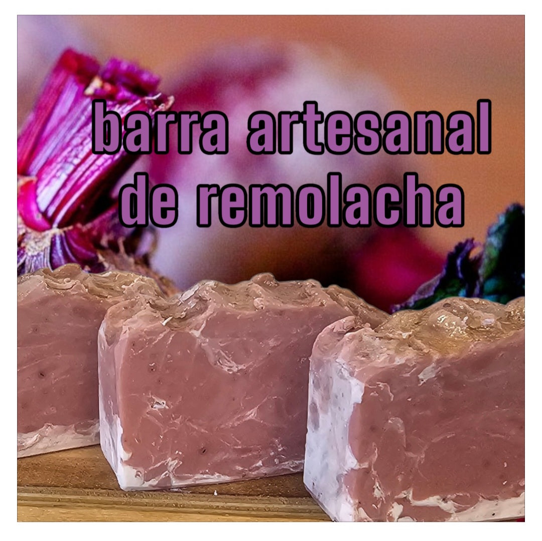 JABÓN ARTESANAL DE REMOLACHA