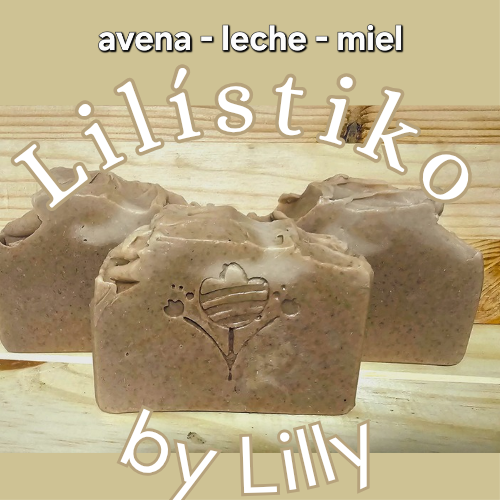 JABÓN AVENA, LECHE DE  CABRAS Y MIEL DE ABEJAS